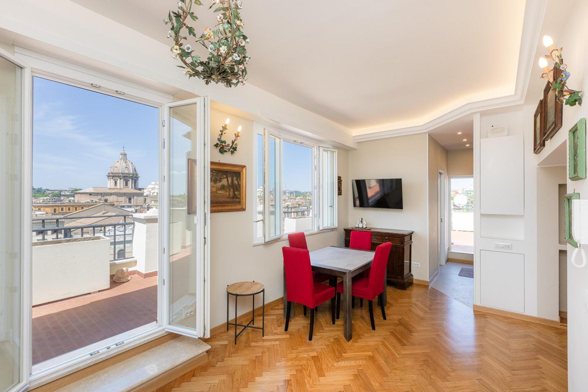 Argentina Penthouse By Rental In Rome Extérieur photo