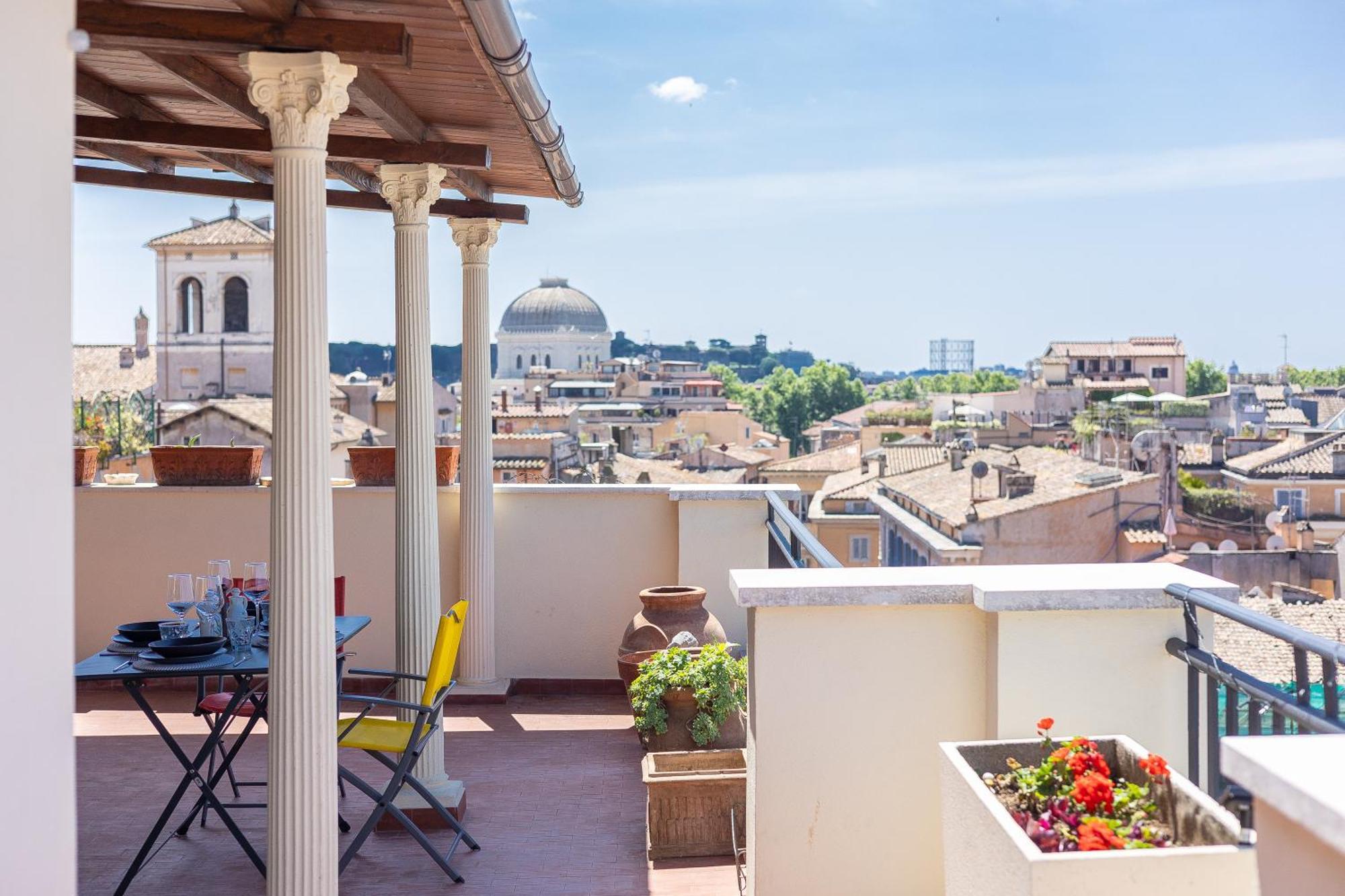 Argentina Penthouse By Rental In Rome Extérieur photo
