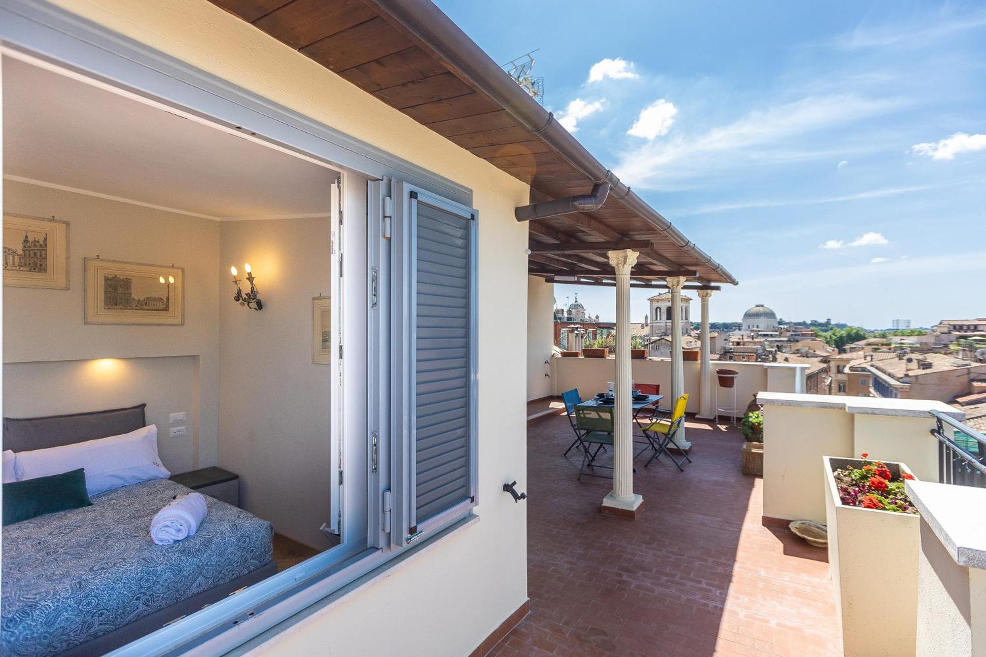 Argentina Penthouse By Rental In Rome Extérieur photo
